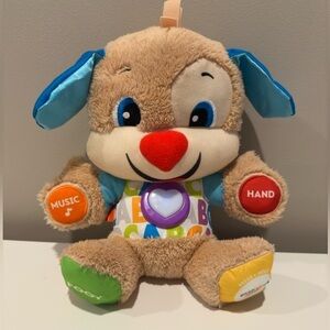 Fisher-Price Baby & Toddler Toy Laugh & Learn Smart Stages Puppy Musical Plush